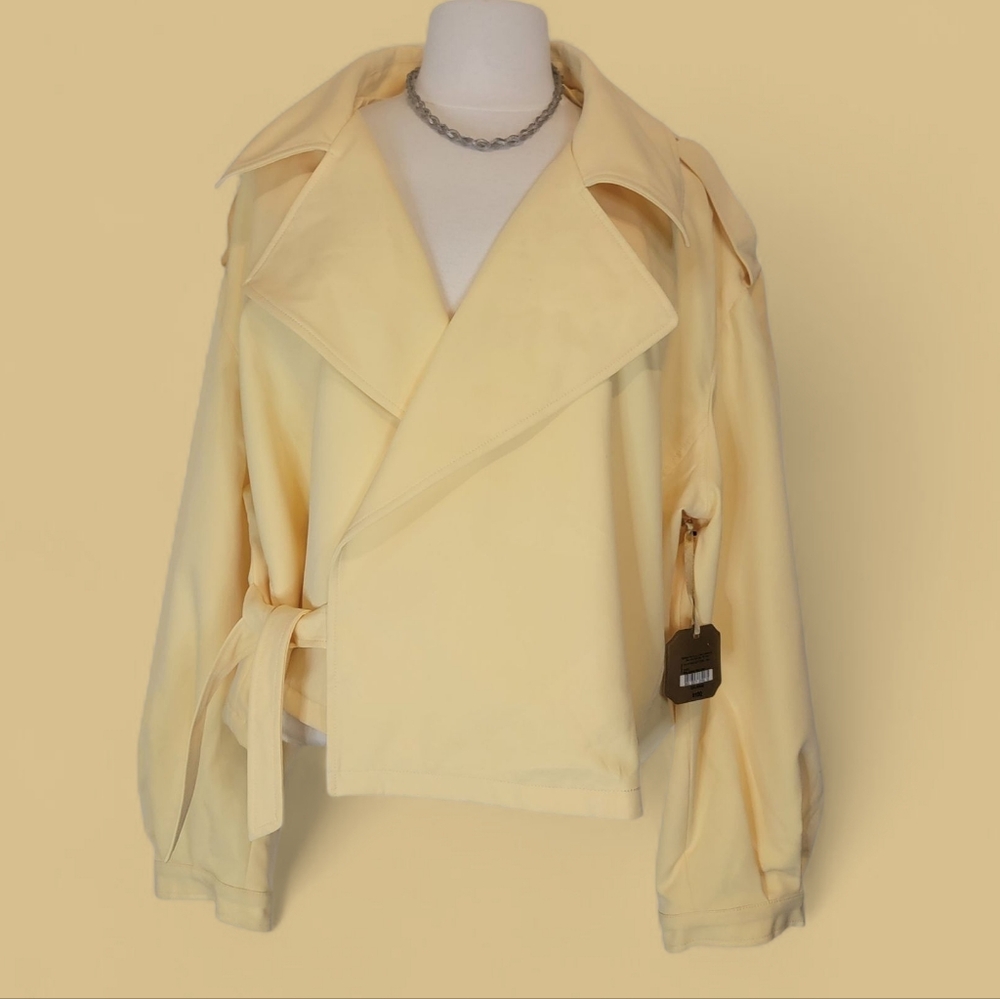 RYEGRASS RELAXING YELLOW MOTO JACKET - Picture 3 of 12